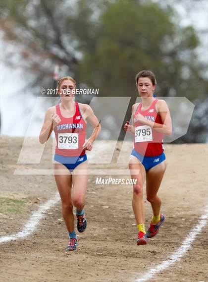 Thumbnail 1 in CIF Central Section Cross Country Championships (Girls D1 Race) photogallery.