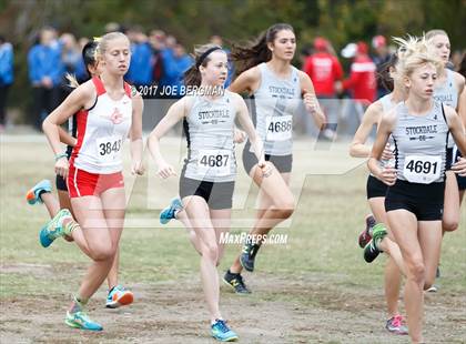 Thumbnail 3 in CIF Central Section Cross Country Championships (Girls D1 Race) photogallery.