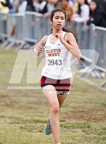 Thumbnail 1 in CIF Central Section Cross Country Championships (Girls D1 Race) photogallery.