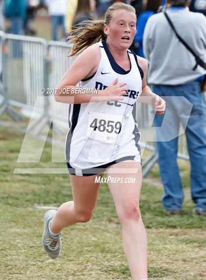 Thumbnail 3 in CIF Central Section Cross Country Championships (Girls D1 Race) photogallery.