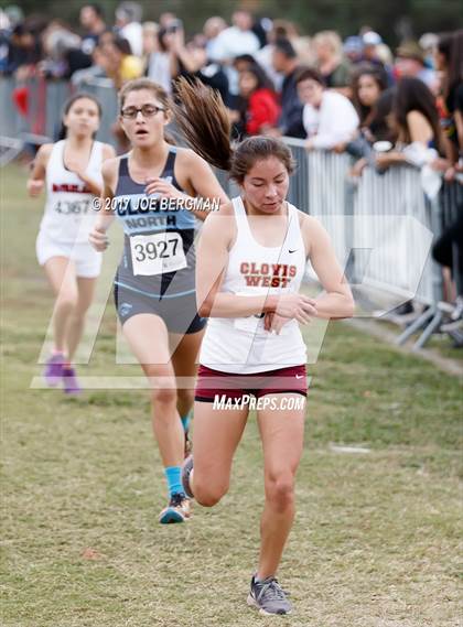 Thumbnail 3 in CIF Central Section Cross Country Championships (Girls D1 Race) photogallery.