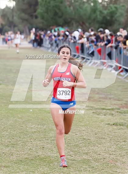 Thumbnail 3 in CIF Central Section Cross Country Championships (Girls D1 Race) photogallery.