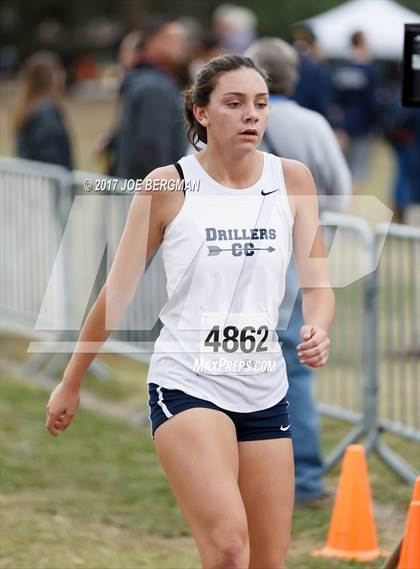 Thumbnail 2 in CIF Central Section Cross Country Championships (Girls D1 Race) photogallery.