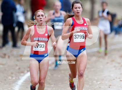 Thumbnail 2 in CIF Central Section Cross Country Championships (Girls D1 Race) photogallery.