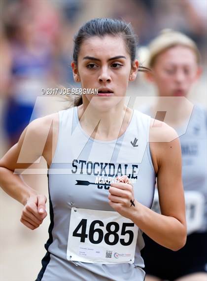 Thumbnail 3 in CIF Central Section Cross Country Championships (Girls D1 Race) photogallery.