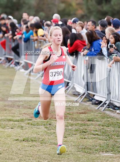 Thumbnail 2 in CIF Central Section Cross Country Championships (Girls D1 Race) photogallery.