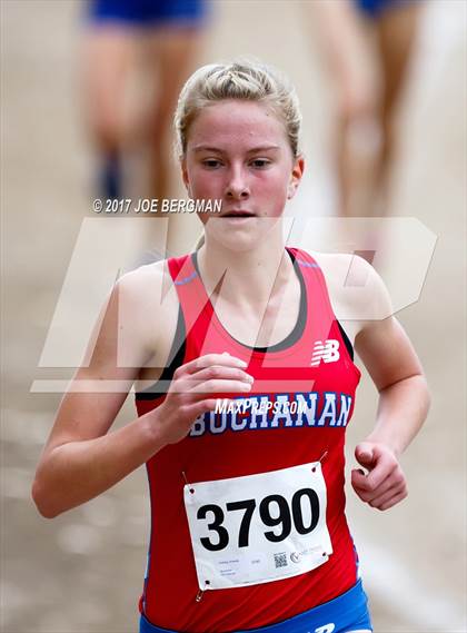 Thumbnail 1 in CIF Central Section Cross Country Championships (Girls D1 Race) photogallery.