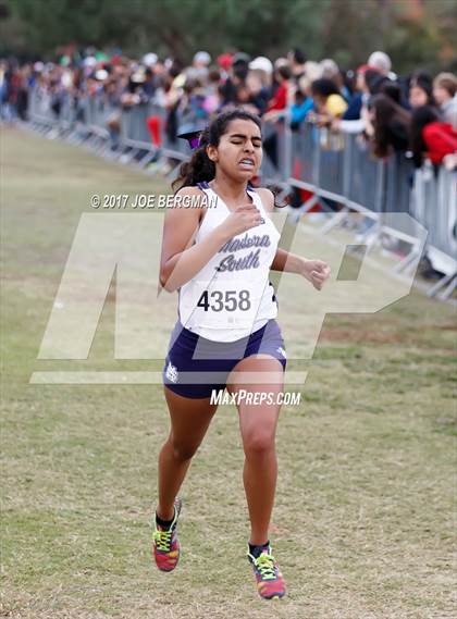 Thumbnail 2 in CIF Central Section Cross Country Championships (Girls D1 Race) photogallery.