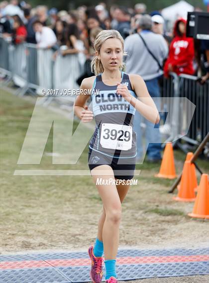 Thumbnail 2 in CIF Central Section Cross Country Championships (Girls D1 Race) photogallery.
