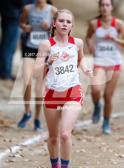 Thumbnail 3 in CIF Central Section Cross Country Championships (Girls D1 Race) photogallery.