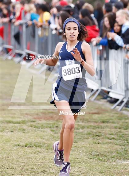 Thumbnail 3 in CIF Central Section Cross Country Championships (Girls D1 Race) photogallery.