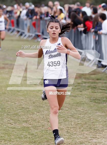 Thumbnail 2 in CIF Central Section Cross Country Championships (Girls D1 Race) photogallery.