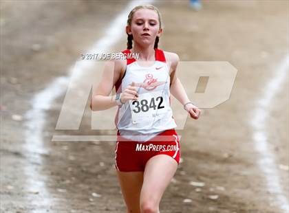 Thumbnail 3 in CIF Central Section Cross Country Championships (Girls D1 Race) photogallery.