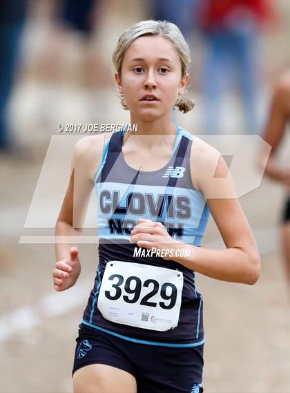 Thumbnail 2 in CIF Central Section Cross Country Championships (Girls D1 Race) photogallery.