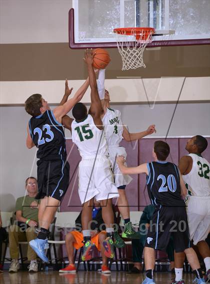 Thumbnail 2 in Moreau Catholic vs. Foothill (MaxPreps Holiday Classic) photogallery.