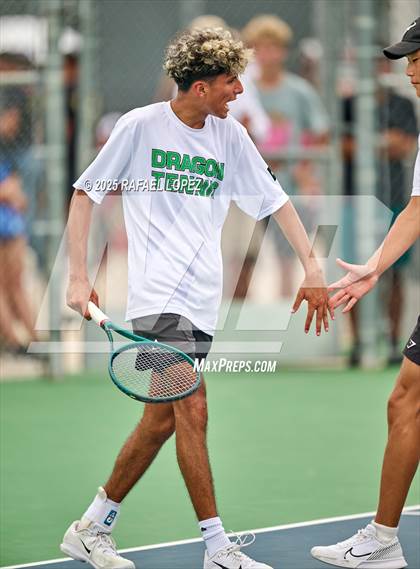 Thumbnail 1 in UIL Tennis Boys 5A & 6A Finals photogallery.
