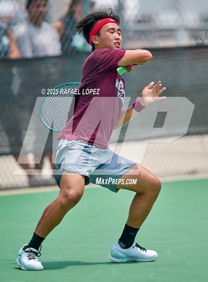 Thumbnail 3 in UIL Tennis Boys 5A & 6A Finals photogallery.
