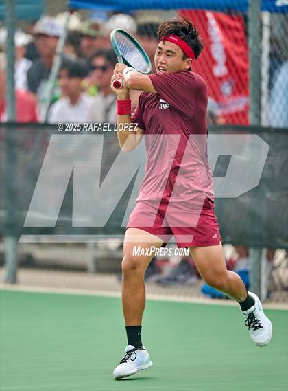 Thumbnail 2 in UIL Tennis Boys 5A & 6A Finals photogallery.