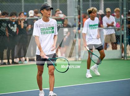 Thumbnail 3 in UIL Tennis Boys 5A & 6A Finals photogallery.