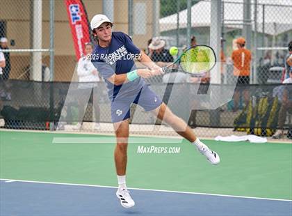 Thumbnail 3 in UIL Tennis Boys 5A & 6A Finals photogallery.