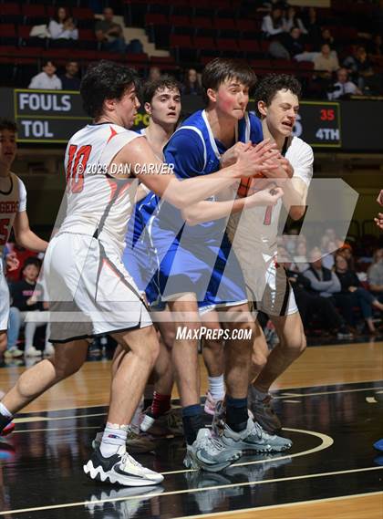 Thumbnail 3 in Haldane vs. Tuckahoe (NYSPHSAA  Section 1 Class C Final) photogallery.