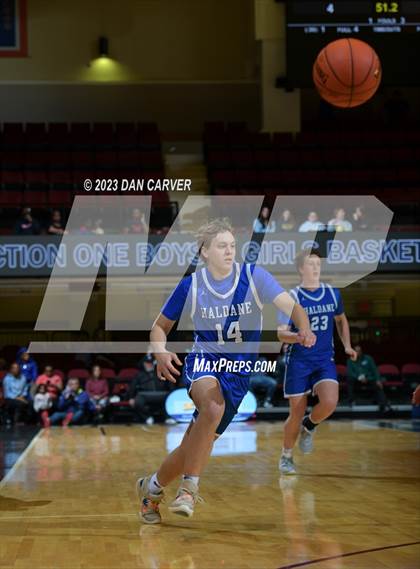 Thumbnail 3 in Haldane vs. Tuckahoe (NYSPHSAA  Section 1 Class C Final) photogallery.