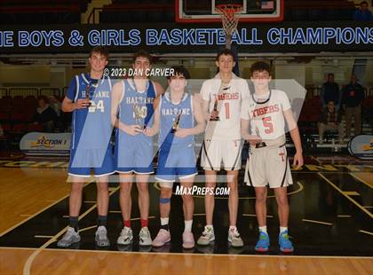 Thumbnail 2 in Haldane vs. Tuckahoe (NYSPHSAA  Section 1 Class C Final) photogallery.