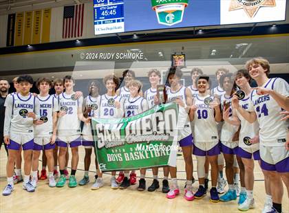 Thumbnail 3 in Carlsbad vs. Montgomery (CIF SDS Open Division Finals) photogallery.