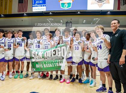 Thumbnail 2 in Carlsbad vs. Montgomery (CIF SDS Open Division Finals) photogallery.