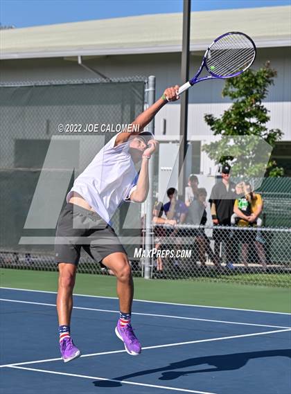 Thumbnail 3 in Sterling City vs Rocksprings (UIL 1A Boys Doubles State Finals) photogallery.