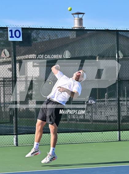 Thumbnail 3 in Sterling City vs Rocksprings (UIL 1A Boys Doubles State Finals) photogallery.