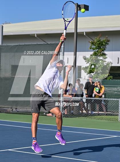 Thumbnail 2 in Sterling City vs Rocksprings (UIL 1A Boys Doubles State Finals) photogallery.