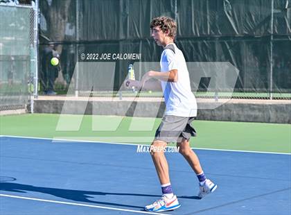 Thumbnail 2 in Sterling City vs Rocksprings (UIL 1A Boys Doubles State Finals) photogallery.