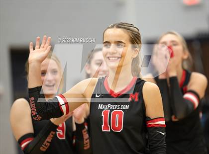 Thumbnail 3 in North Branch vs. St. Mary's Prep (MHSAA Division 2 Regional Final) photogallery.