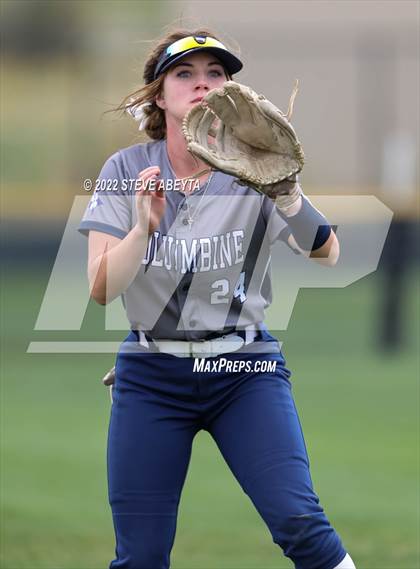 Thumbnail 2 in Columbine vs Grand Junction Central (Dave Sanders Memorial Softball Tournament) photogallery.