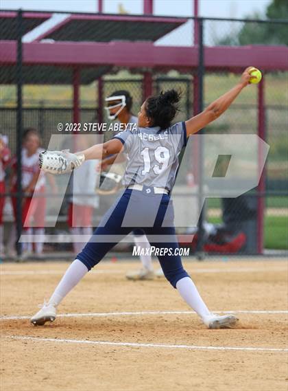 Thumbnail 2 in Columbine vs Grand Junction Central (Dave Sanders Memorial Softball Tournament) photogallery.