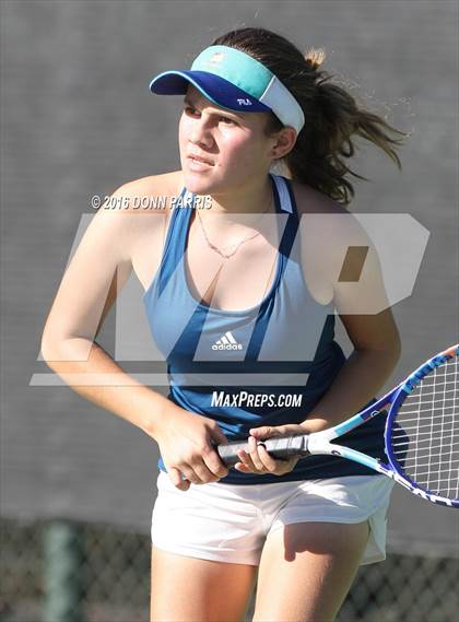 Thumbnail 1 in Campbell Hall vs. Palisades (CIF SoCal Regional Team Tennis Championships) photogallery.