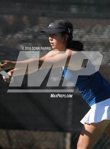 Thumbnail 1 in Campbell Hall vs. Palisades (CIF SoCal Regional Team Tennis Championships) photogallery.