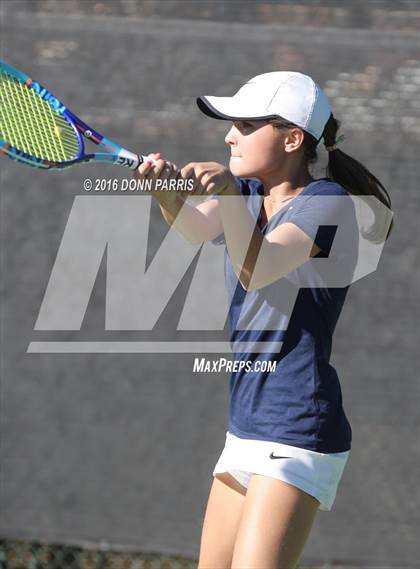 Thumbnail 2 in Campbell Hall vs. Palisades (CIF SoCal Regional Team Tennis Championships) photogallery.
