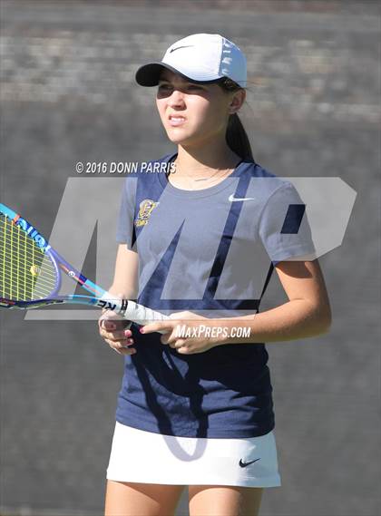 Thumbnail 3 in Campbell Hall vs. Palisades (CIF SoCal Regional Team Tennis Championships) photogallery.