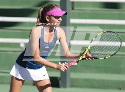 Thumbnail 3 in Campbell Hall vs. Palisades (CIF SoCal Regional Team Tennis Championships) photogallery.