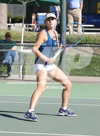 Thumbnail 2 in Campbell Hall vs. Palisades (CIF SoCal Regional Team Tennis Championships) photogallery.