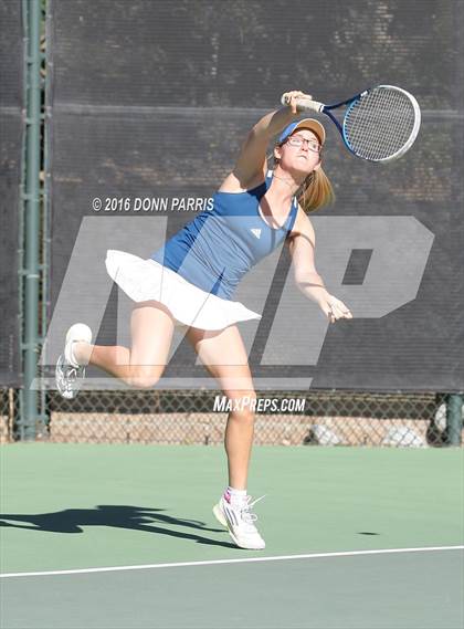 Thumbnail 2 in Campbell Hall vs. Palisades (CIF SoCal Regional Team Tennis Championships) photogallery.