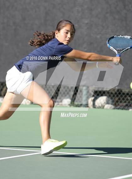 Thumbnail 1 in Campbell Hall vs. Palisades (CIF SoCal Regional Team Tennis Championships) photogallery.