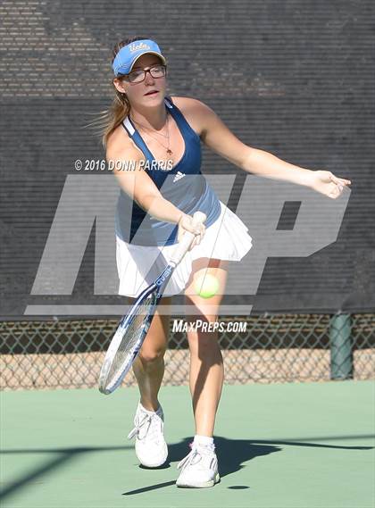 Thumbnail 1 in Campbell Hall vs. Palisades (CIF SoCal Regional Team Tennis Championships) photogallery.