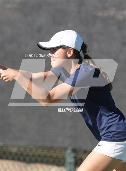 Thumbnail 1 in Campbell Hall vs. Palisades (CIF SoCal Regional Team Tennis Championships) photogallery.