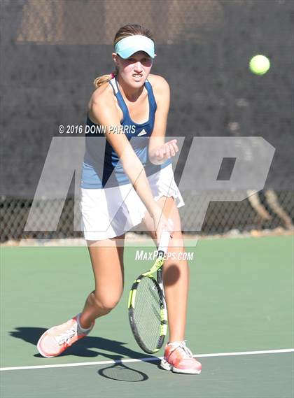 Thumbnail 2 in Campbell Hall vs. Palisades (CIF SoCal Regional Team Tennis Championships) photogallery.