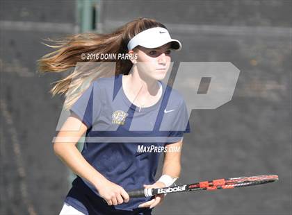 Thumbnail 2 in Campbell Hall vs. Palisades (CIF SoCal Regional Team Tennis Championships) photogallery.