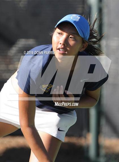 Thumbnail 3 in Campbell Hall vs. Palisades (CIF SoCal Regional Team Tennis Championships) photogallery.