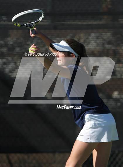Thumbnail 2 in Campbell Hall vs. Palisades (CIF SoCal Regional Team Tennis Championships) photogallery.